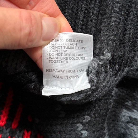 Middle of Beyond Baphomet Satan Ugly Christmas Xmas Sweater Mens Large - Picture 6 of 7